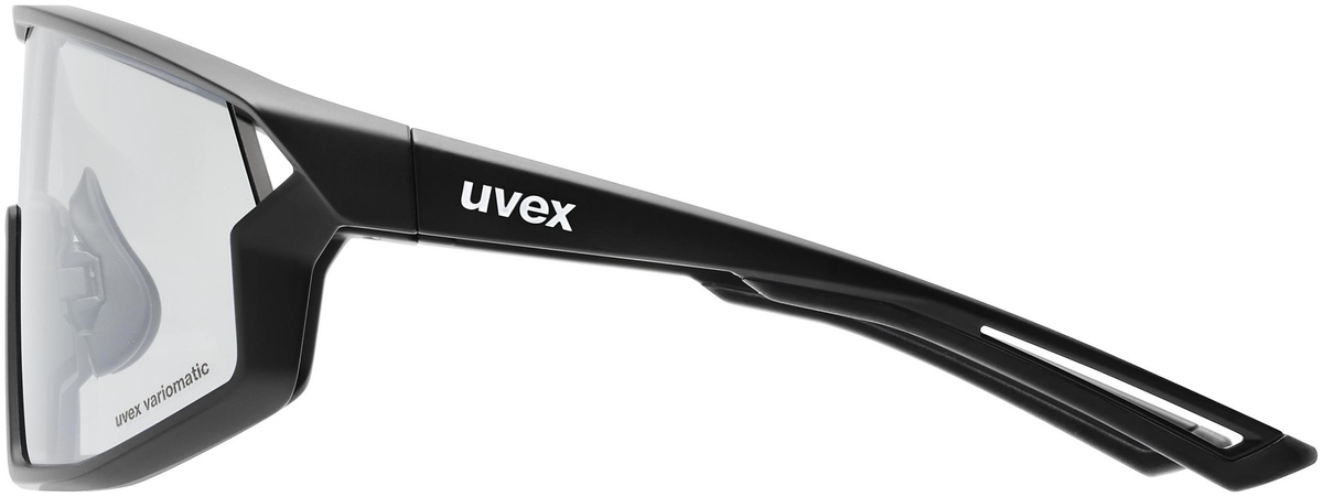uvex Skyryse V Radbrille Black Matt / Lightmirror Silver