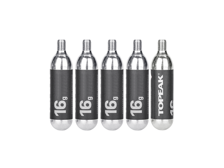 Topeak CO2 Kartusche mit Gewinde 16g 5 Stück