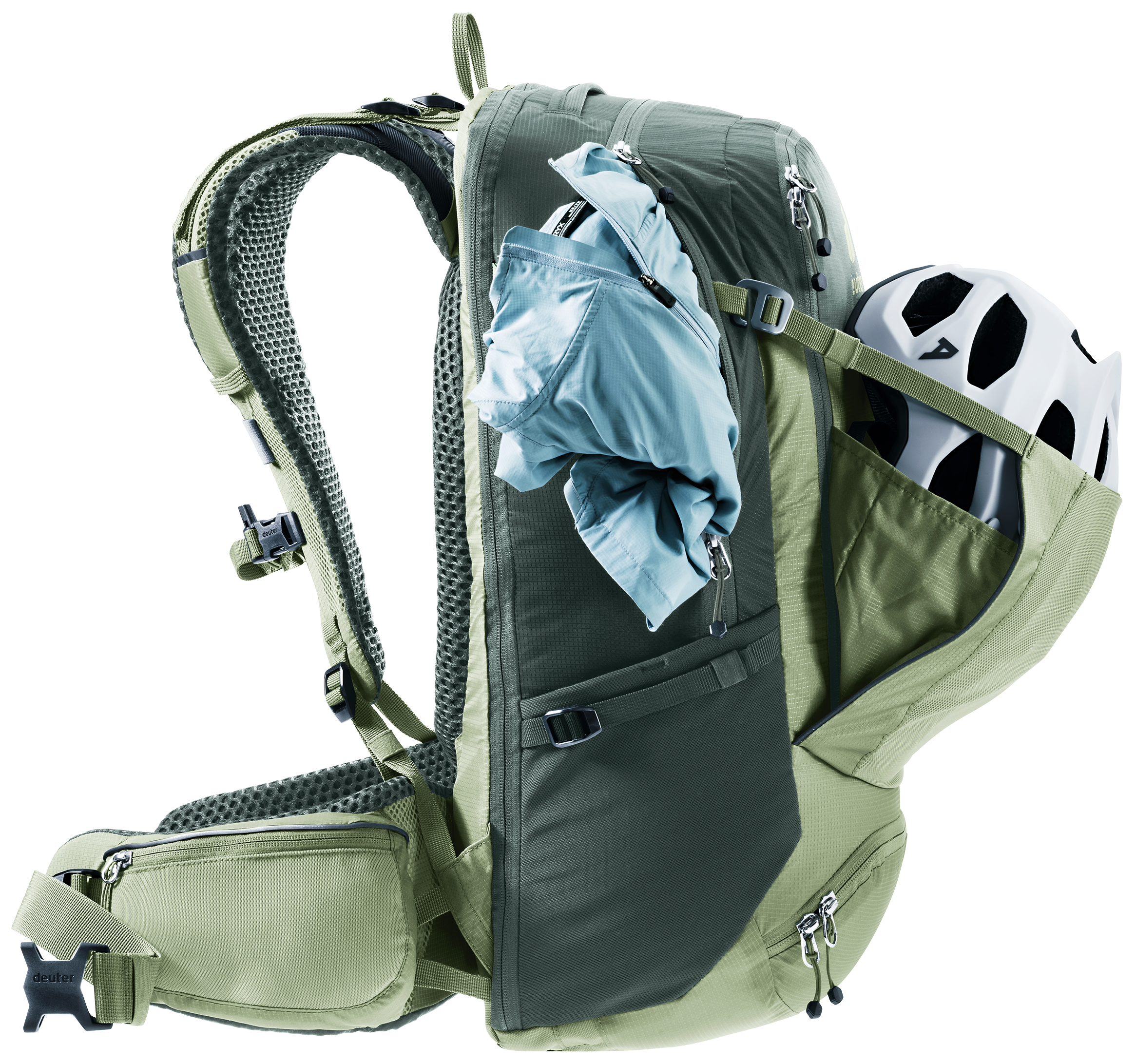 deuter Trans Alpine Pro 28 Fahrradrucksack grove-ivy