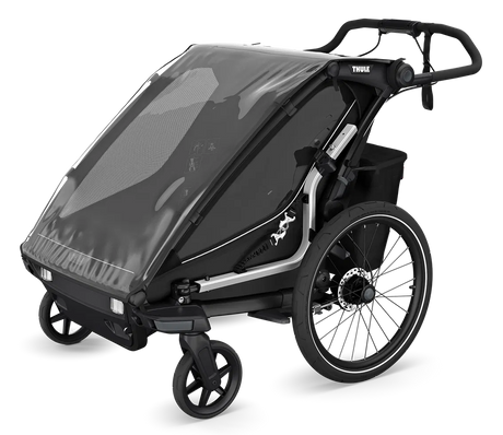 Thule Chariot Sport 2 Double Kinderanhänger  schwarz