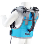little Biker Fahrradlernweste Soft Blue