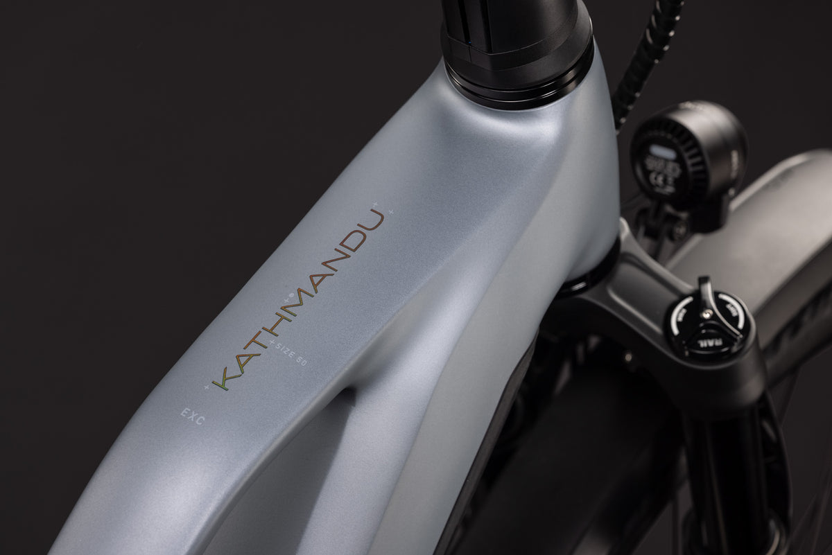 B-Ware: Cube Kathmandu Hybrid EXC 800 Trapez slategrey´n´chrome (2027)