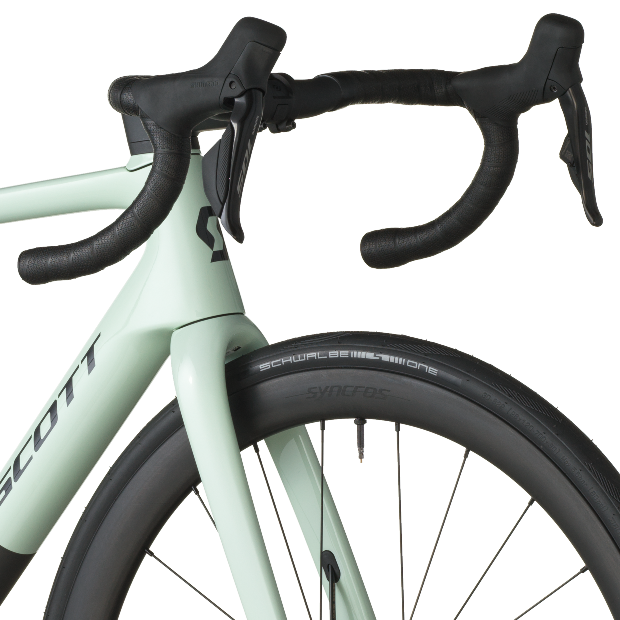Scott Addict RC 30 frozen green/carbon black (2026)